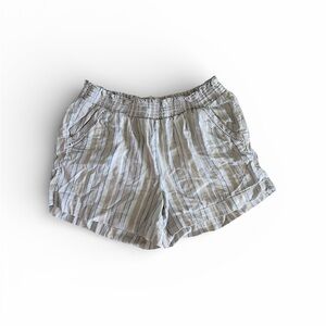 Briggs linen blend shorts neutral